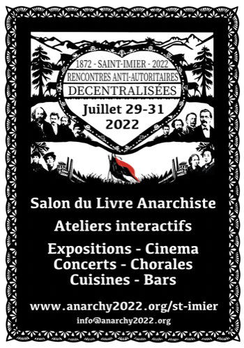 französischsprachiges Plakat zu Saint-Imier 2022